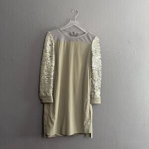Dorothee Schumacher Sequin Shirt Dress Size 3 (M)